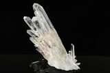 Blue Smoke Phantom Colombian Quartz Crystal Cluster - Colombia #190094-2